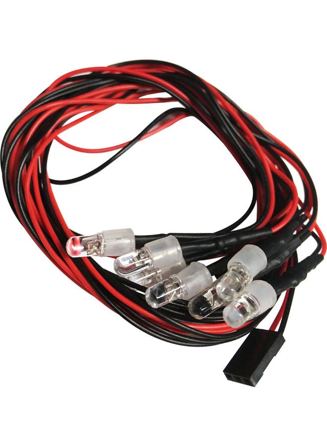 Generic - 8 LED Light Kit Replacement For Axial SCX10 Traxxas TRX4 D90 Redcat GEN8 hpi RC Car 14 x 1 x 10cm - Image 1