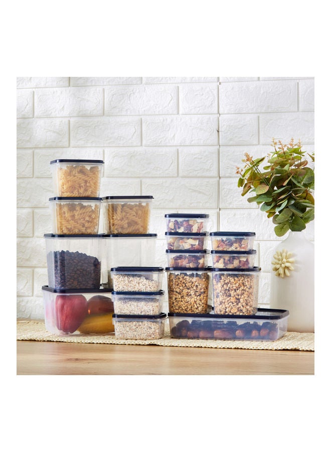 Home Box 17-Piece Food Container Set Blue 1200ml  - Image 5