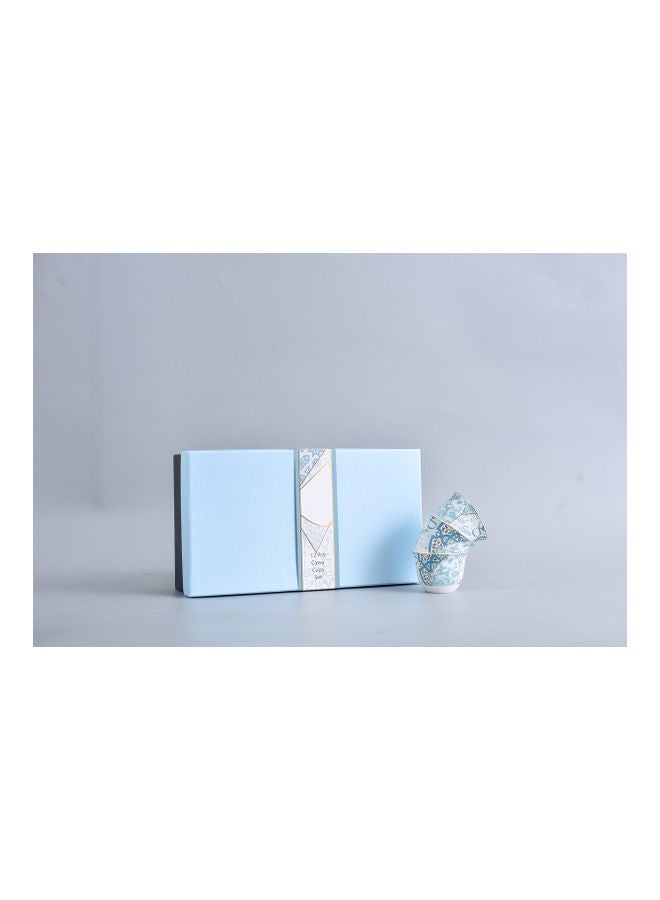 نيو فلام مجموعة أكواب قهوة مكونة من 12 قطعة من كاهوا متعدد الألوان 60ملليلتر - Image 2