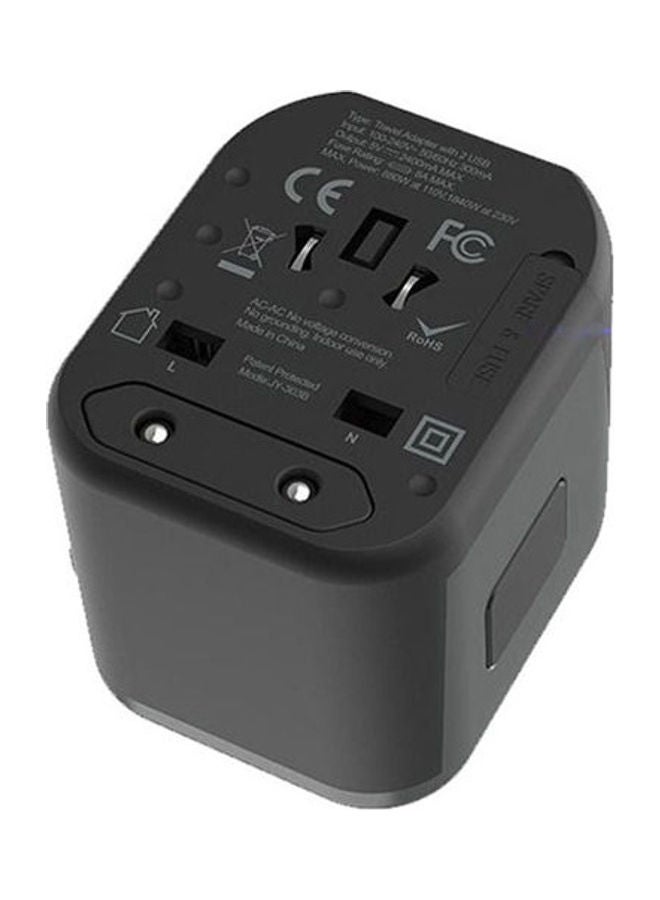 devia Global Multiple Function Charger 88W Black