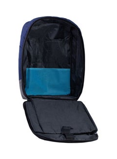 E-Train Laptop Backpack With Zipper Puller Blue/Grey  - Image 3