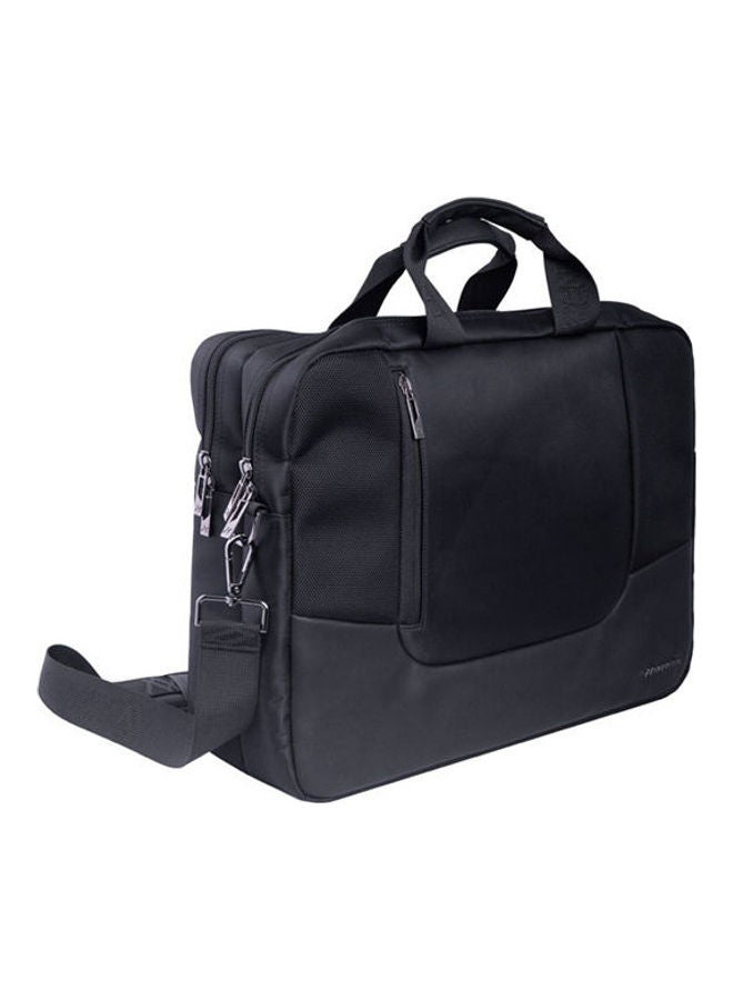 LAVVENTO Office Laptop Shoulder Bag BLack  - Image 1