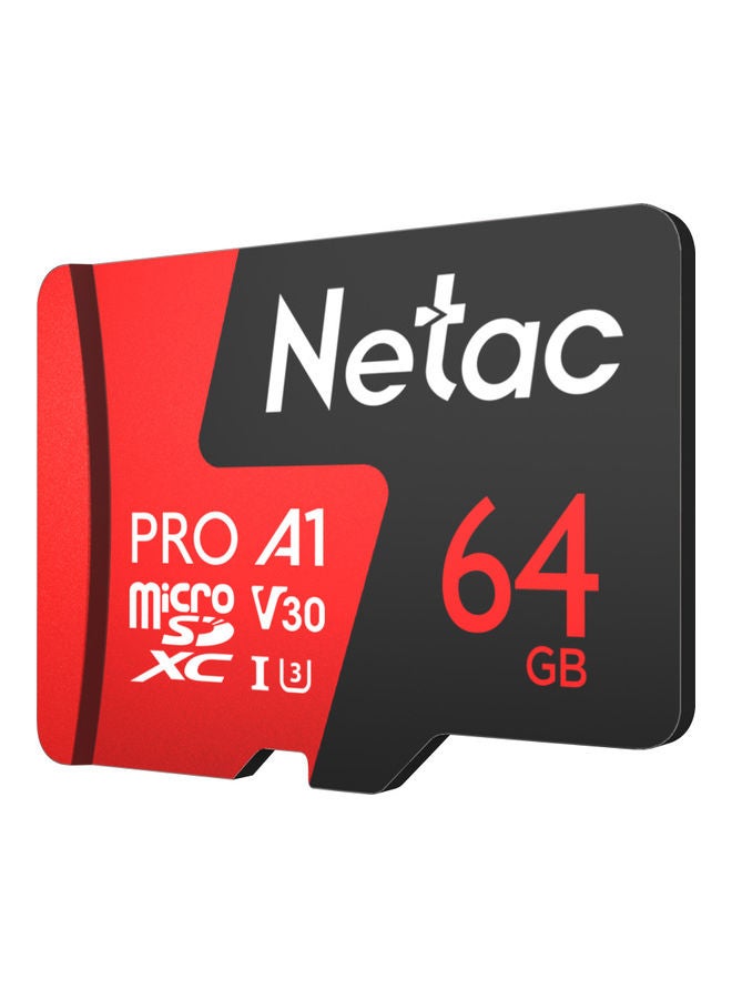 Netac Memory Card MicroSDHC P500 Extreme Pro V10/A1/C10 90-100MB/s 64 GB - Image 2