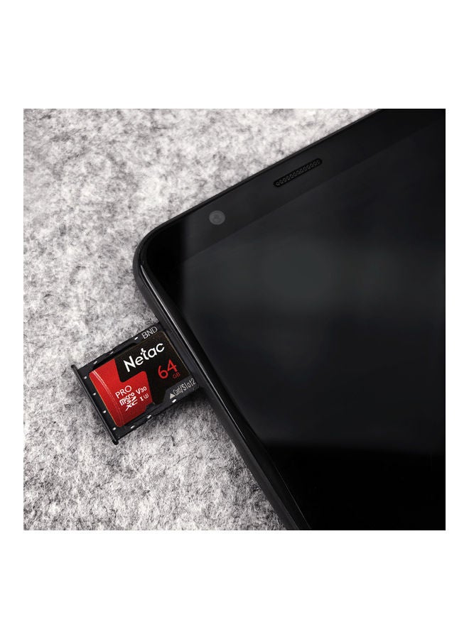 Netac Memory Card MicroSDHC P500 Extreme Pro V10/A1/C10 90-100MB/s 64 GB - Image 3