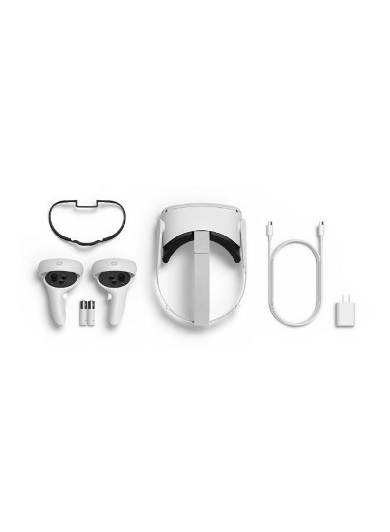 Oculus - Renewed - Quest 2 Advanced All-In-One VR Headset White - Image 1