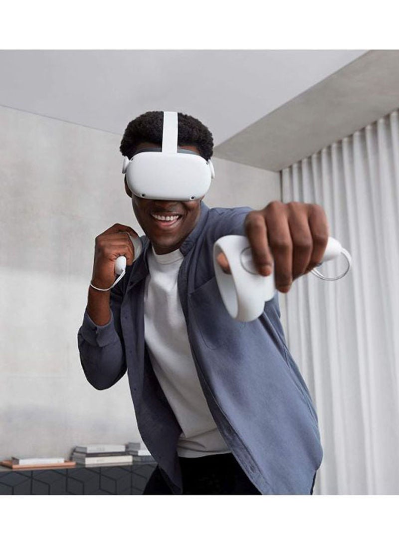 Oculus - Renewed - Quest 2 Advanced All-In-One VR Headset White - Image 1