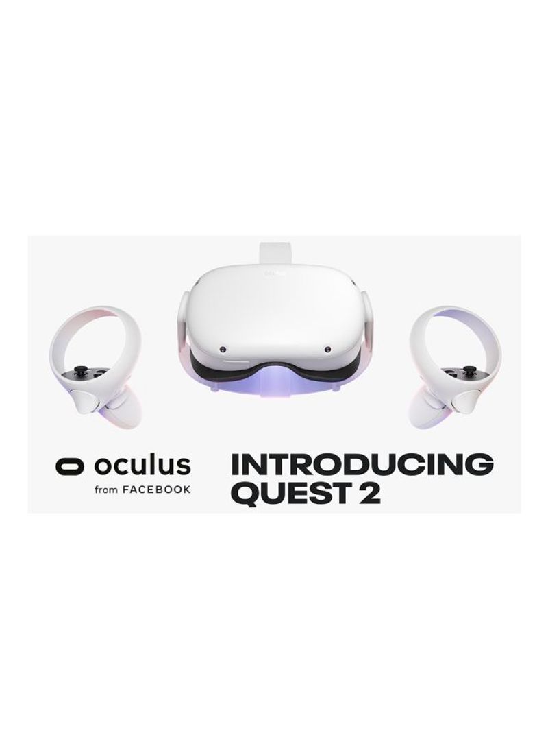 Oculus - Renewed - Quest 2 Advanced All-In-One VR Headset White - Image 1