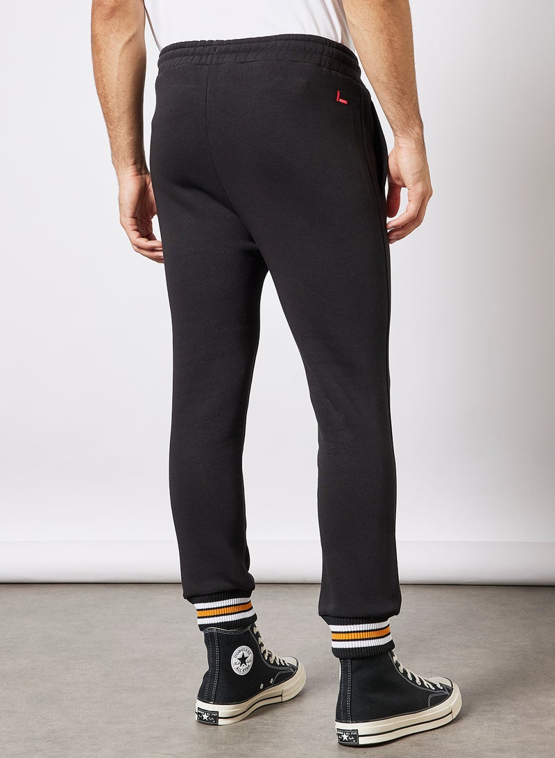 FUBU - Varsity SSL Joggers Black - Image 1