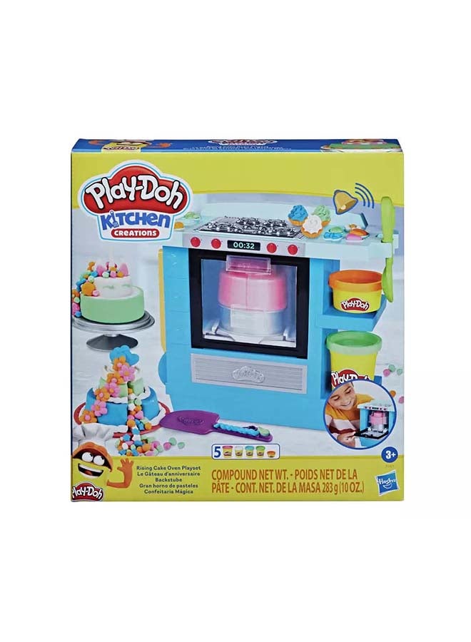 Play-Doh Kitchen Creations Rising Cake Oven Kitchen Playset, Play Kitchen Appliances, Preschool Toys, Kitchen Toys for 3 Year Old Girls and Boys and Up - v1637236518/N50813709A_2