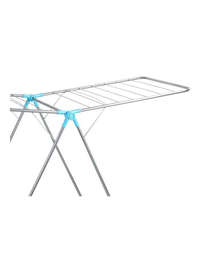 Royalford Wonder Cloth Dryer Durable Rust Proof Metal Wire And Frame 82X55X103Cm Multicolor Silver 103x61x4.5cm  - Image 5