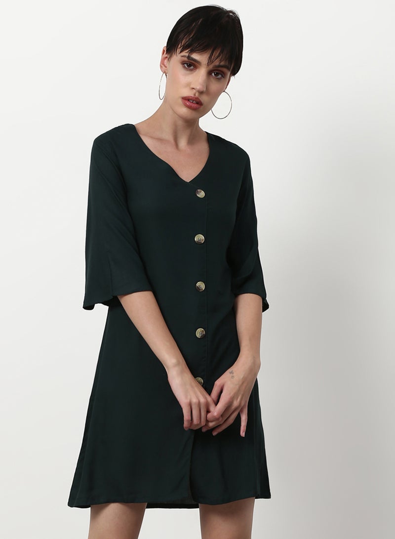 ABOF Regular Fit Casual Dress Dark Grey - Image 1