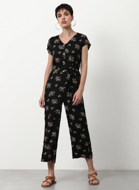 Printed Regular Fit Jumpsuit Multicolour