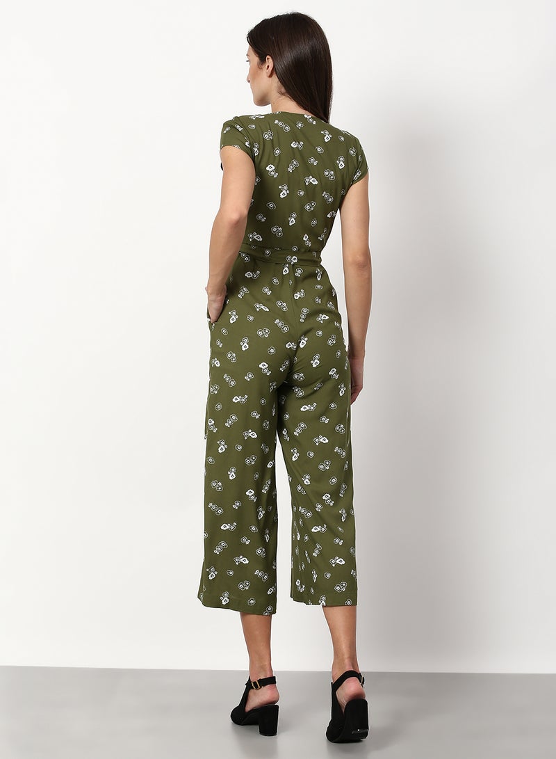 ABOF - Printed Regular Fit Jumpsuit Multicolour - Image 1