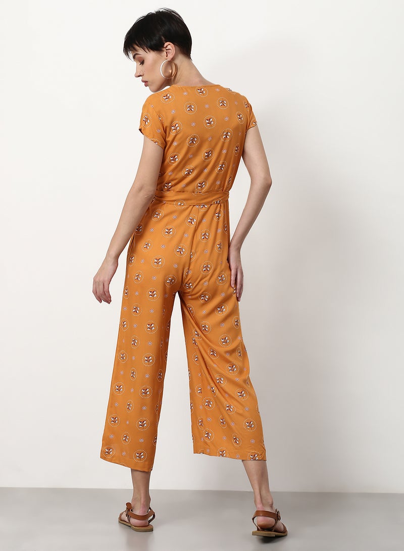 ABOF - Printed Regular Fit Jumpsuit Multicolour - Image 1