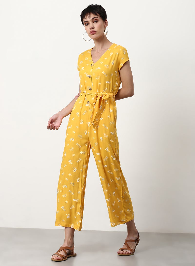ABOF - Printed Regular Fit Jumpsuit Multicolour - Image 1