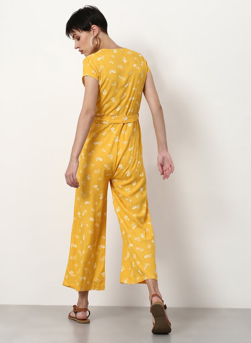 ABOF - Printed Regular Fit Jumpsuit Multicolour - Image 1