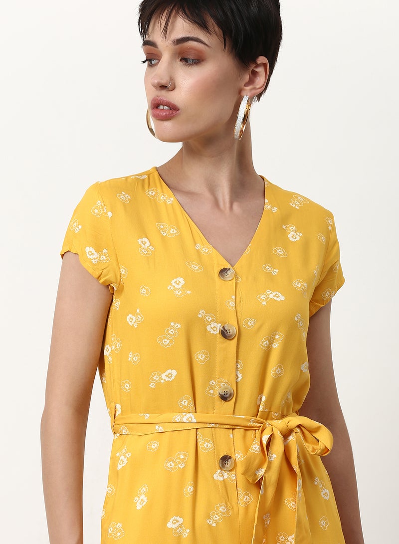 ABOF - Printed Regular Fit Jumpsuit Multicolour - Image 1