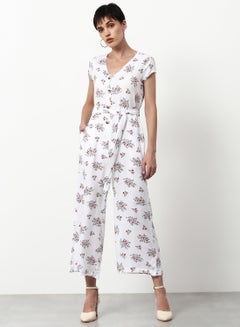 Printed Regular Fit Jumpsuit Multicolour