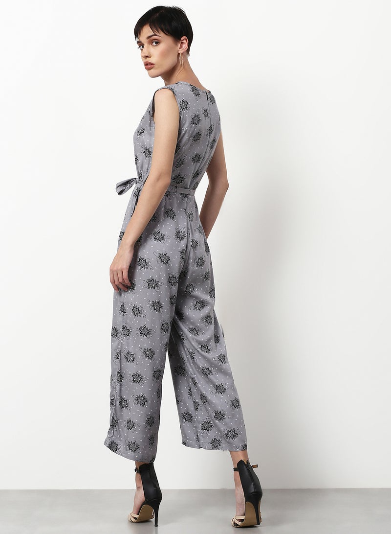 ABOF - Printed Regular Fit Jumpsuit Multicolour - Image 1
