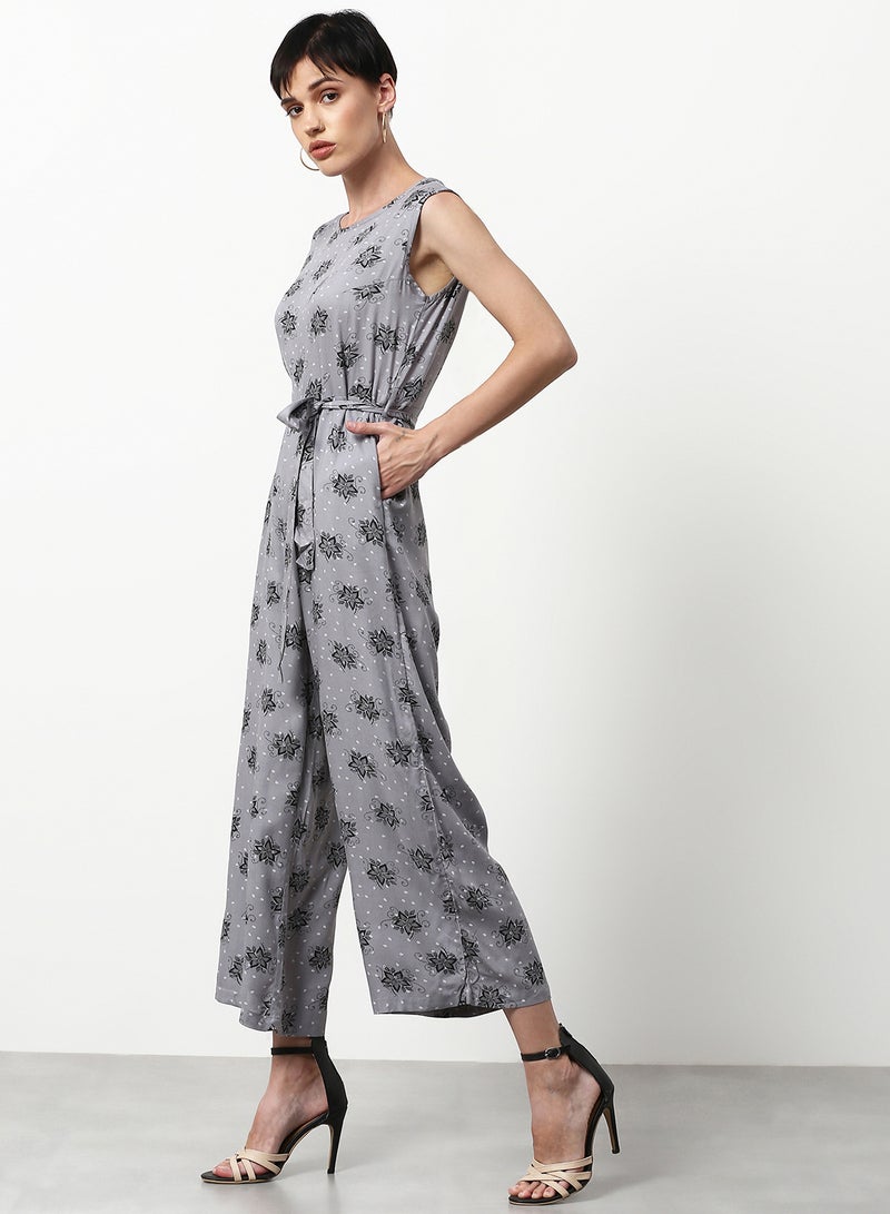 ABOF - Printed Regular Fit Jumpsuit Multicolour - Image 1