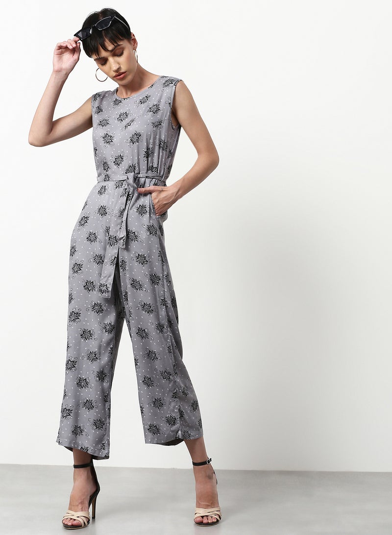 ABOF - Printed Regular Fit Jumpsuit Multicolour - Image 1