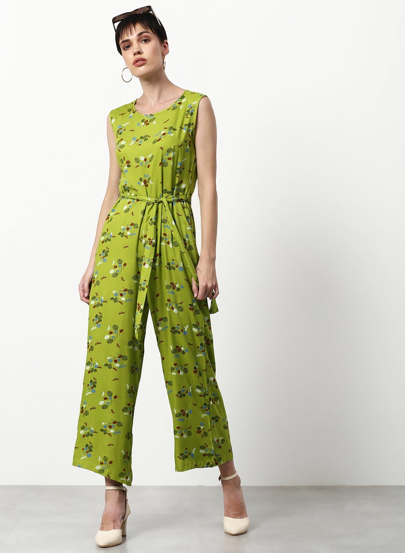 ABOF - Printed Regular Fit Jumpsuit Multicolour - Image 1