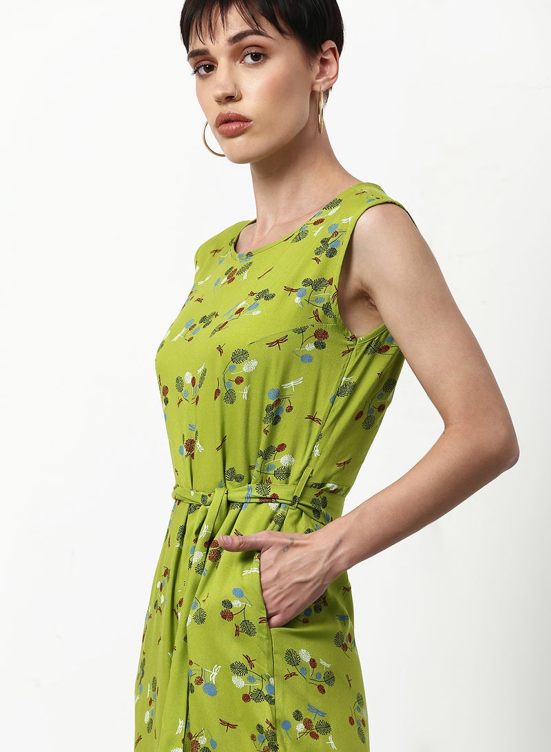 ABOF - Printed Regular Fit Jumpsuit Multicolour - Image 1