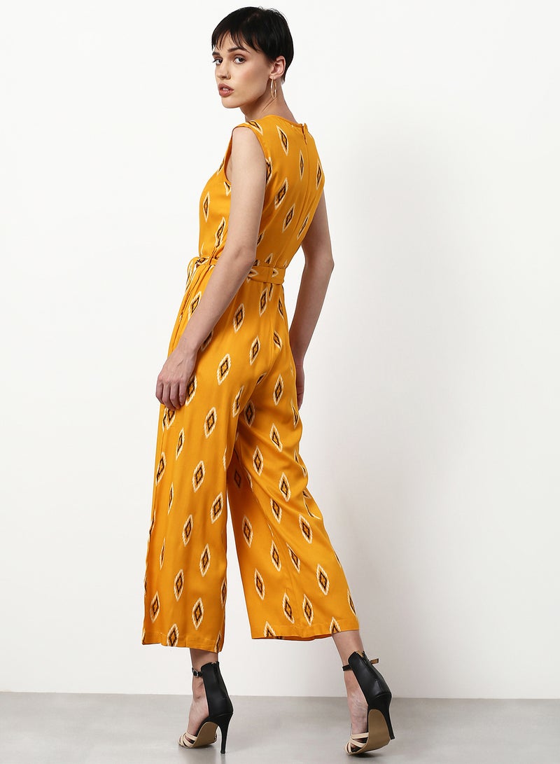 ABOF Printed Regular Fit Jumpsuit Multicolour  - Image 2