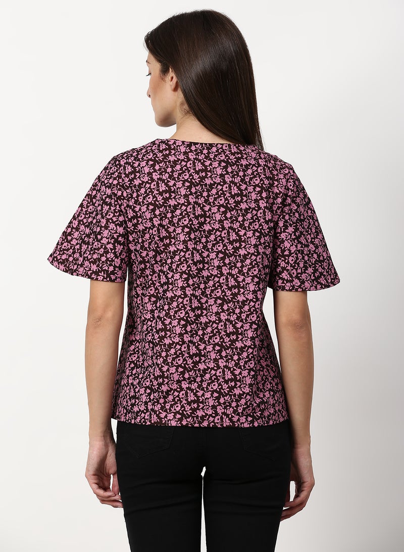 ABOF Casual Woven Top Multicolour - Image 2