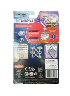 BEYBATTLE BURST Evolution Attack Starter - Nightmare Lúinor L3 Beyblade 12.7x4.44x20.3cm  - Image 3