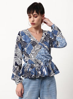 Blue/White/Black