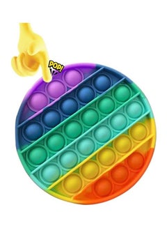 XiuWoo Squeeze Push Pop Bubble Sensory Fidget Stress Relieve Squishy Toy For Kids ‎12x12x2cm  - Image 1