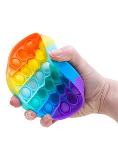 XiuWoo Squeeze Push Pop Bubble Sensory Fidget Stress Relieve Squishy Toy For Kids ‎12x12x2cm  - Image 4