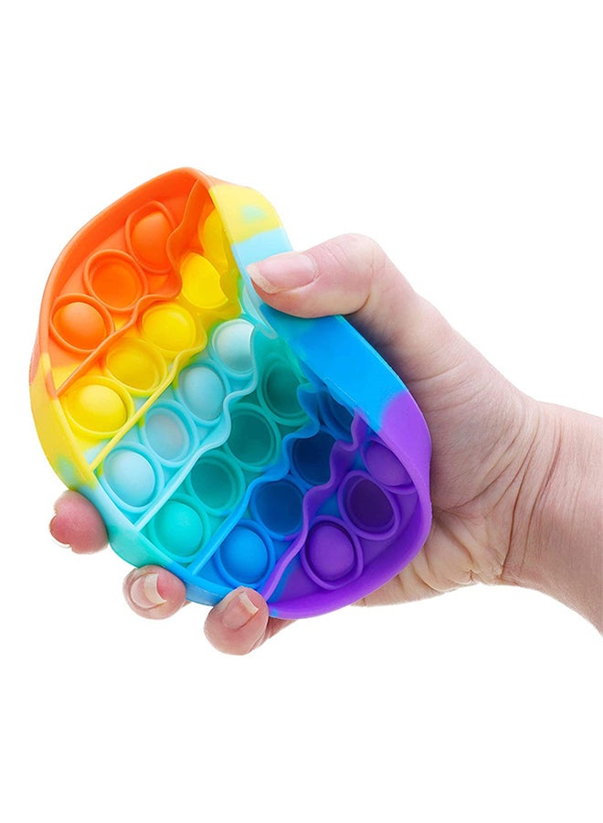 XiuWoo - Squeeze Push Pop Bubble Sensory Fidget Stress Relieve Squishy Toy For Kids ‎12x12x2cm - Image 1
