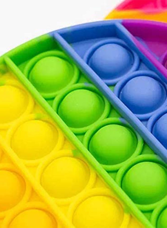 XiuWoo - Squeeze Push Pop Bubble Sensory Fidget Stress Relieve Squishy Toy For Kids ‎12x12x2cm - Image 1