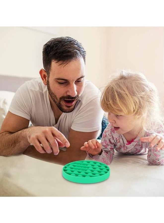 Non-Toxic And Tasteless Stress Relieve Silicone Squeeze Push Pop Bubble Sensory Fidget Squishy Toy 12.7x1.5x12.7cm
