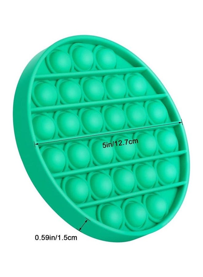 Non-Toxic And Tasteless Stress Relieve Silicone Squeeze Push Pop Bubble Sensory Fidget Squishy Toy 12.7x1.5x12.7cm