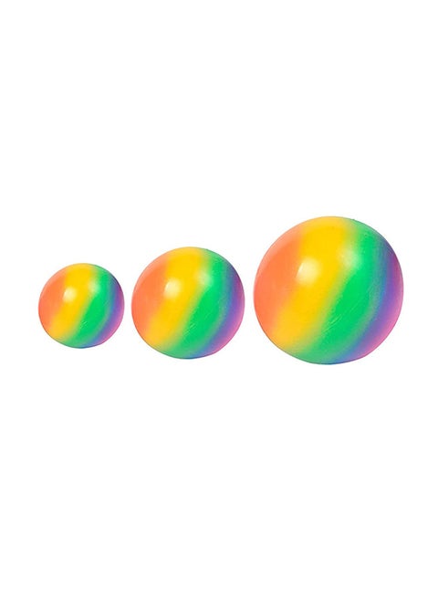 High-Quality Thermoplastic Rubber Stress Squeeze Rainbow Sticky Ball For Kids 7cm