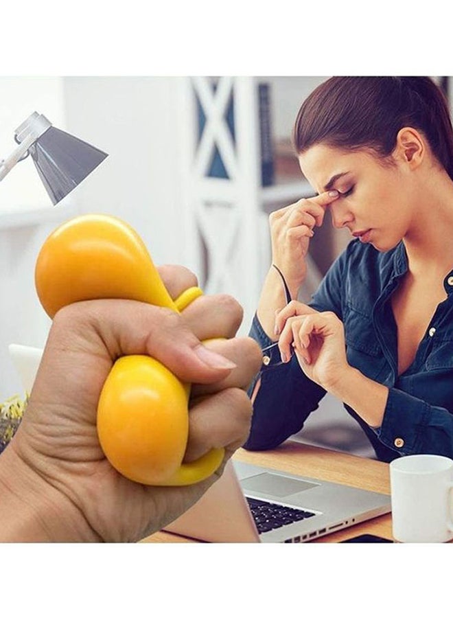 XiuWoo - 4-Piece Stress And Anxiety Reducer Multipurpose Squeeze Balls, Multicolour - Image 1
