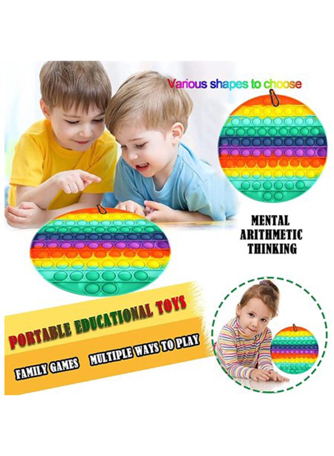 شو وو لعبة إسفنجية عالية الجودة لتخفيف التوتر مصنوعة من السيليكون لتخفيف التوتر 4.9x4.9بوصة - Image 5