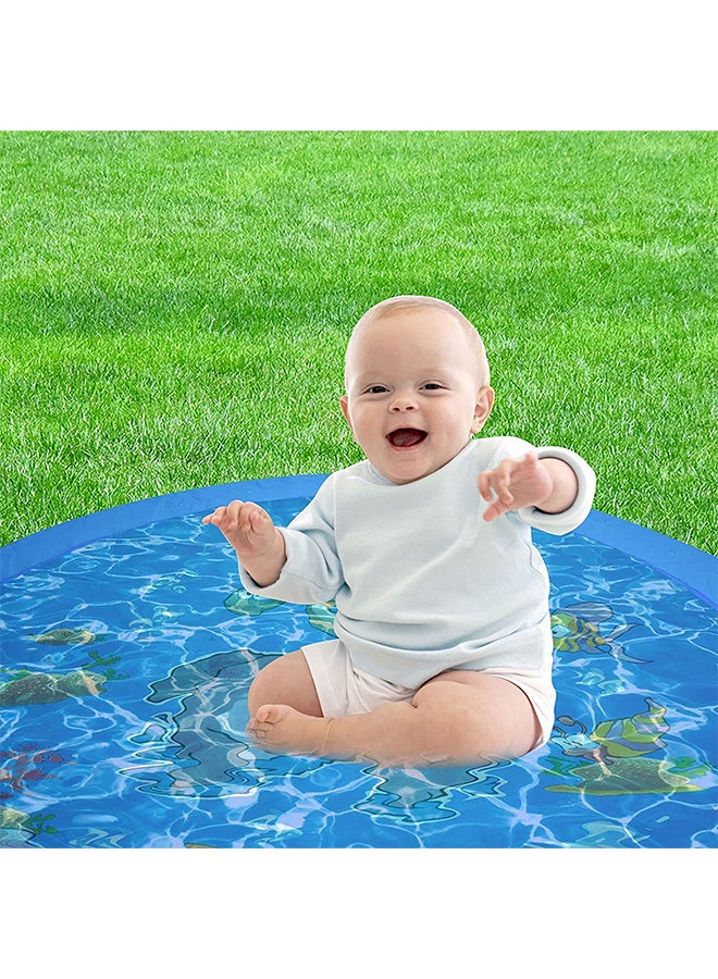 Kidle Non-toxic and Durable Outdoor Beach Water Toy Sprinkler Spray Pool for Kids 20x11x6cm  - Image 2