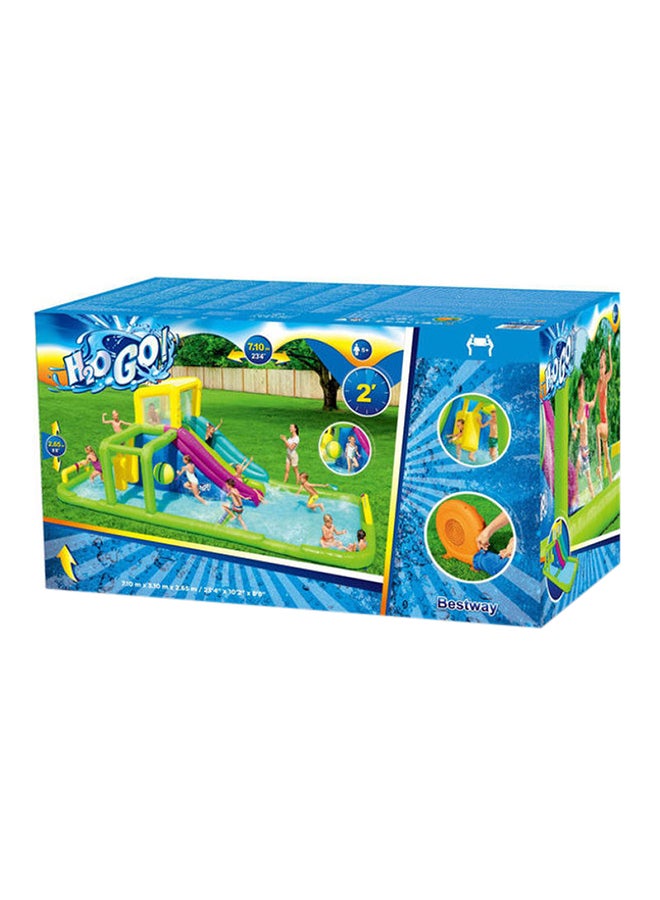 Bestway - H2ogo Splash Course Mega Water Park 701x301x265cm - Image 1