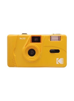 Kodak Reusable  M35 35mm Film Camera, Fixed-Focus and Wide Angle, Build in Flash and Compatible with 35mm Color Negative or B/W Film (Film and AAA Battery NOT Included) by Corex (Yellow)  - Image 1
