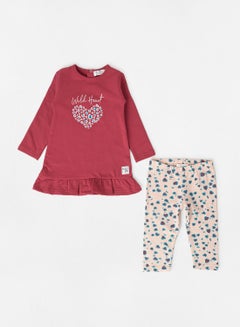 Baby Graphic Print T-Shirt Set (Pack of 3) Multicolour