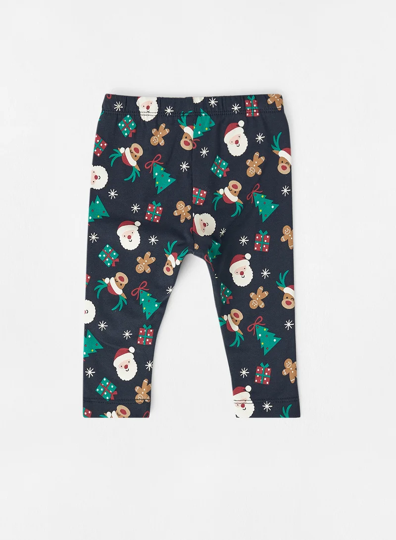 guppy Baby Boys Christmas Leggings