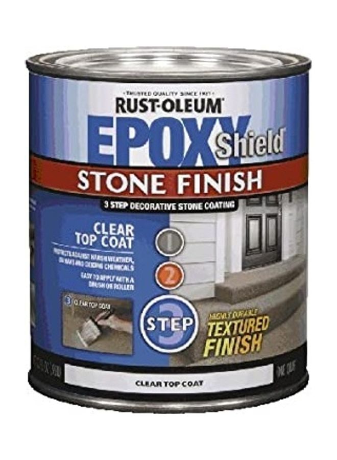 Stone Finish Quart Clear 3.78Liters