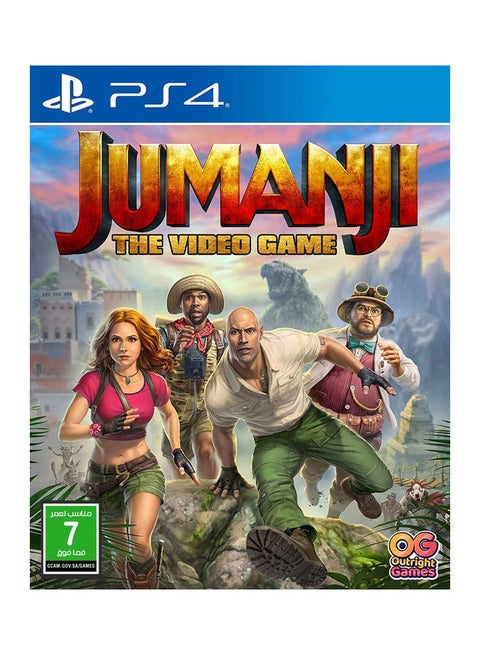 لعبة الفيديو: Jumanji: The Video Game - playstation_4_ps4