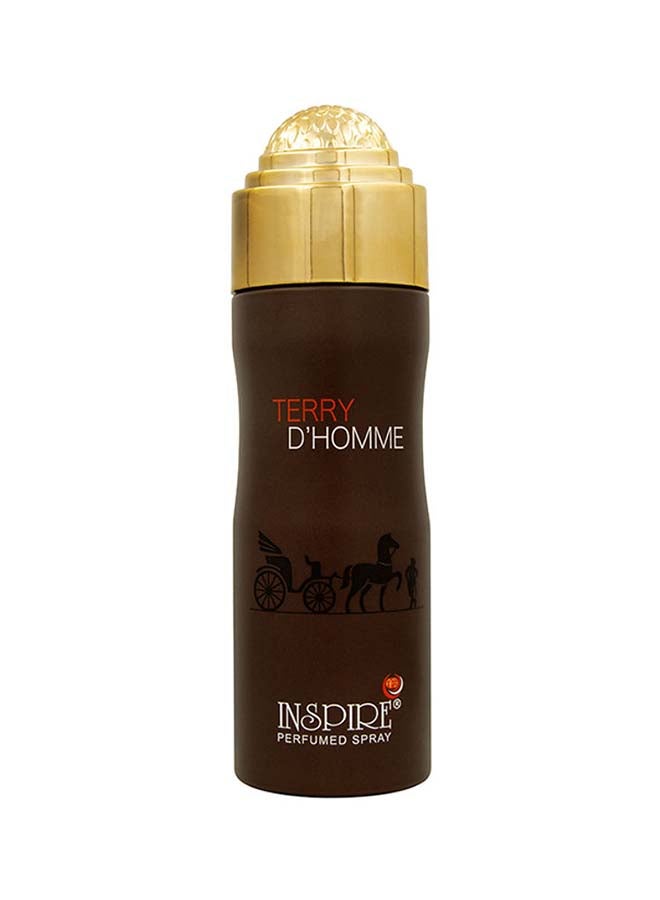 Inspire - Terry D'Homme Perfumed Body Spray 200ml - Image 1