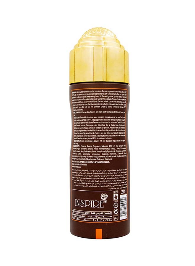 Inspire - Terry D'Homme Perfumed Body Spray 200ml - Image 1