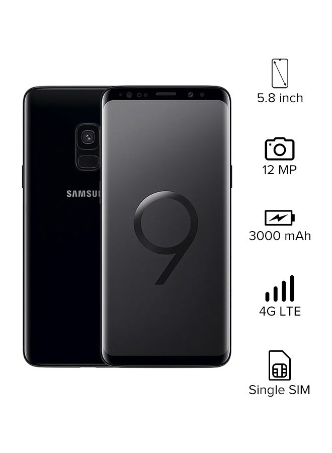 Samsung - Galaxy S9 Midnight Black 64GB 4GB RAM 4G LTE - Image 1